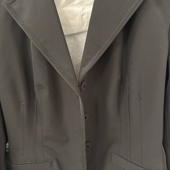 Prada blazer with stitch detail. Very lightly used. Silk. - Picture 2 of 2